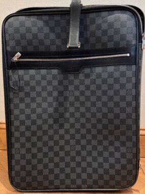 Louis Vuitton Pegase 55 Damier Graphite Rolling Travel Bag